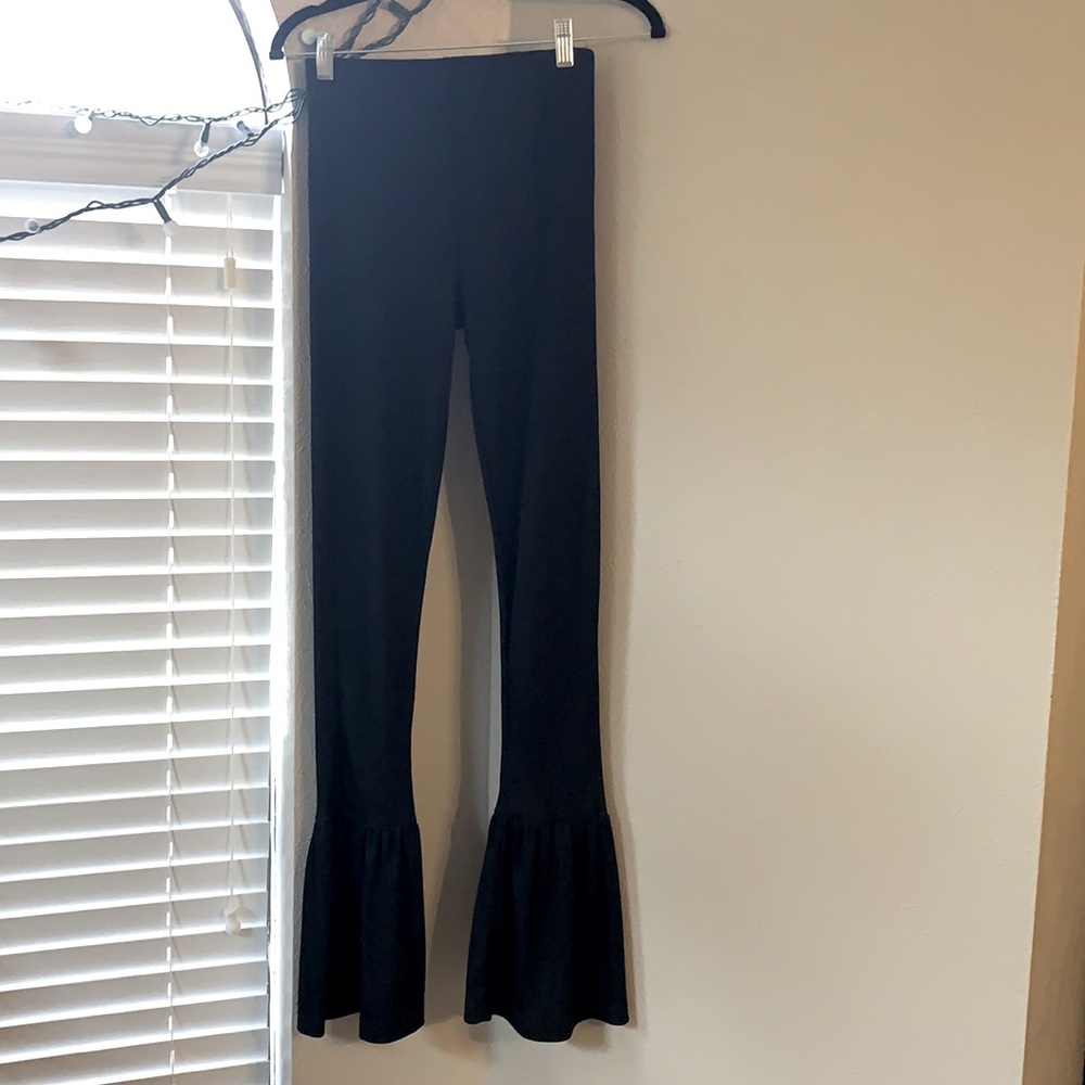 Black Flare Leggings